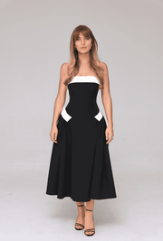 Mila Halter Midi Dress