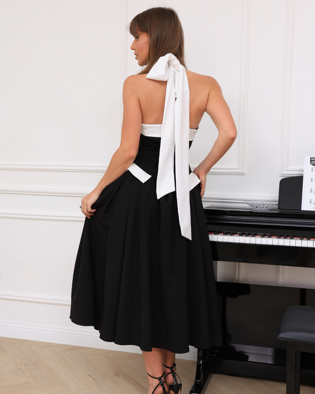 Mila Halter Midi Dress