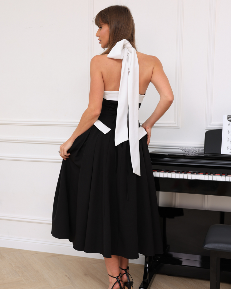 Mila Halter Midi Dress