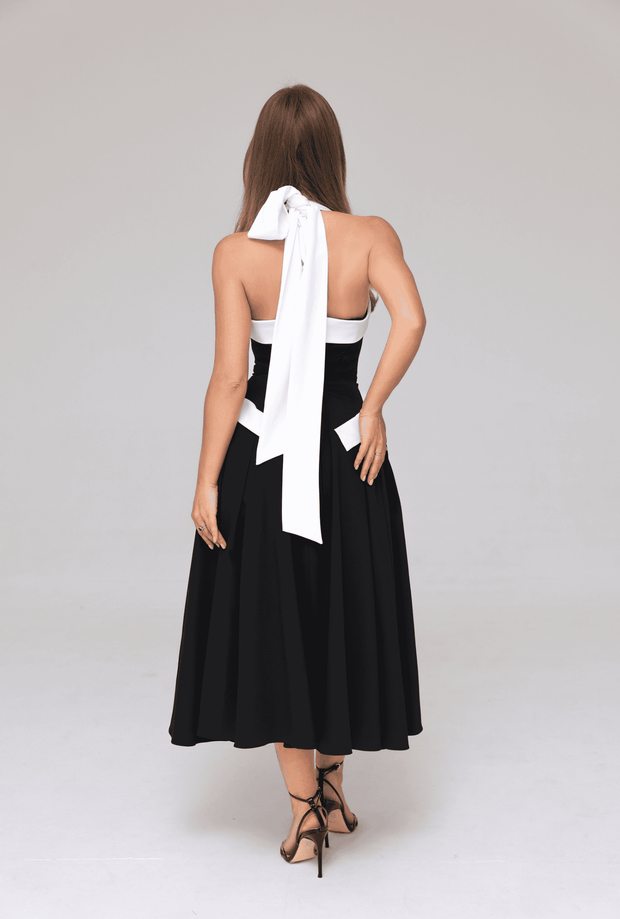 Mila Halter Midi Dress