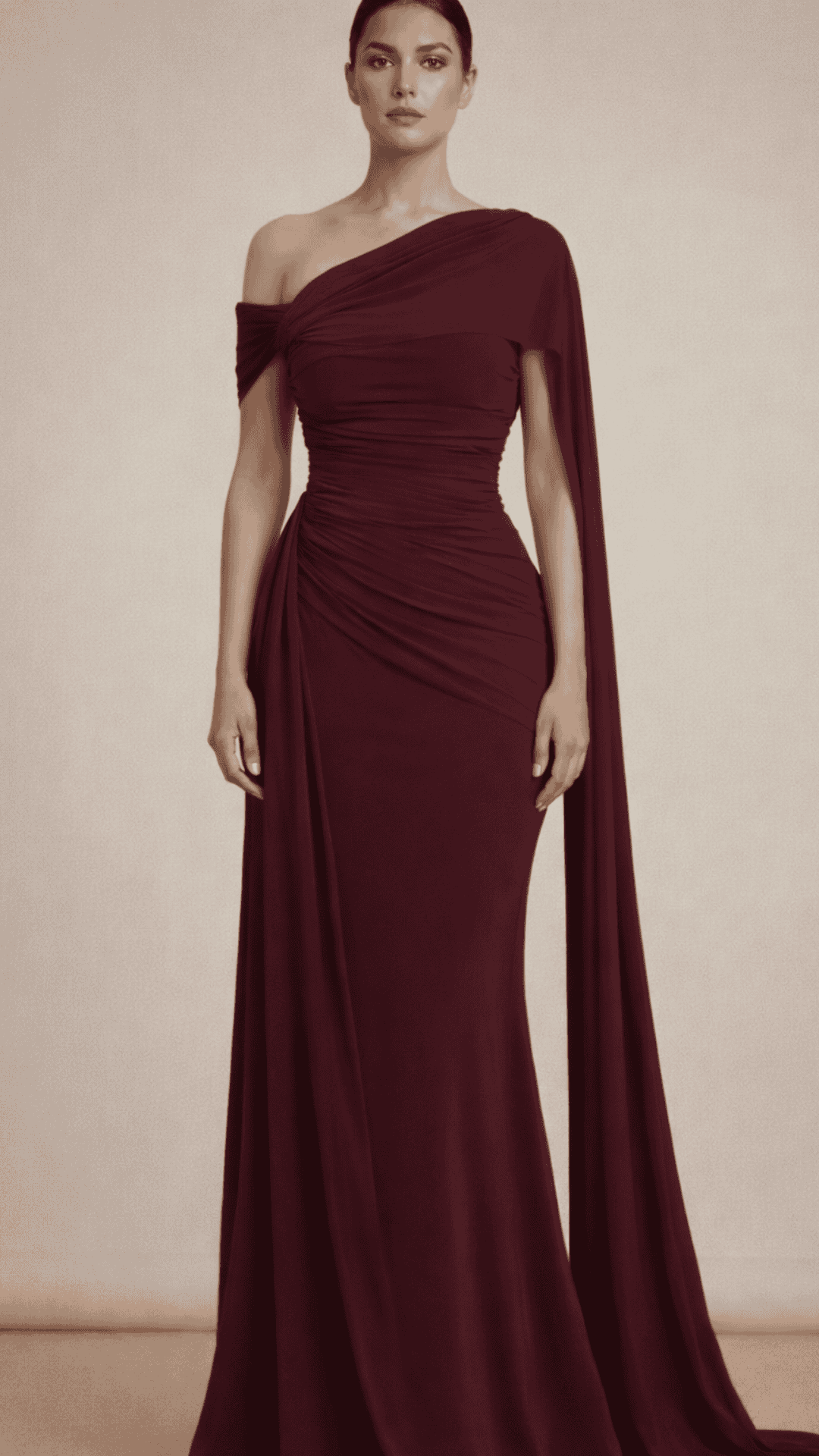 Faye Off-shoulder Maxi dress (tencel stretch) - FAYE by Fashionist 