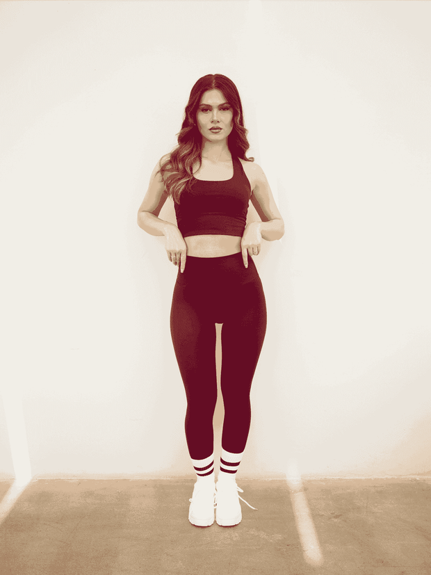 Cross Back Sports Bra