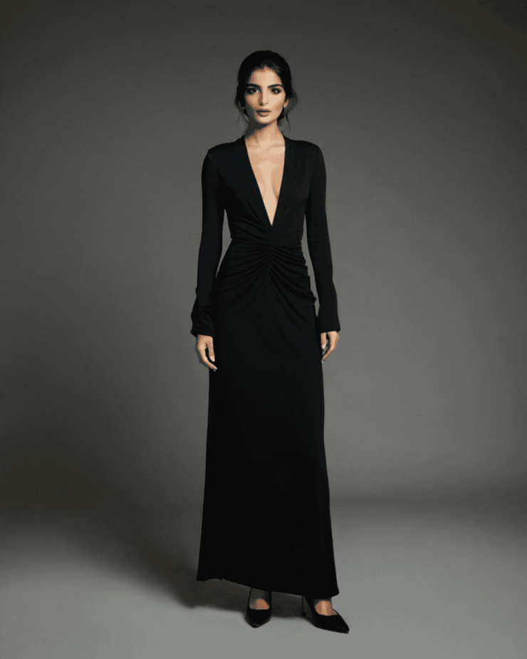 Faye Signature Black Maxi Dress​ for Sale Online