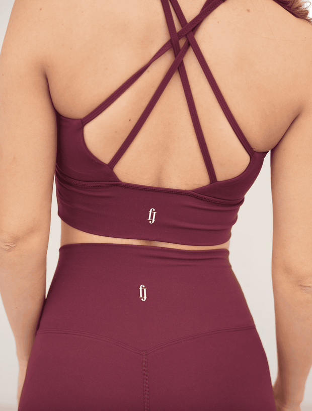 Force Sports Bra - Mulberry