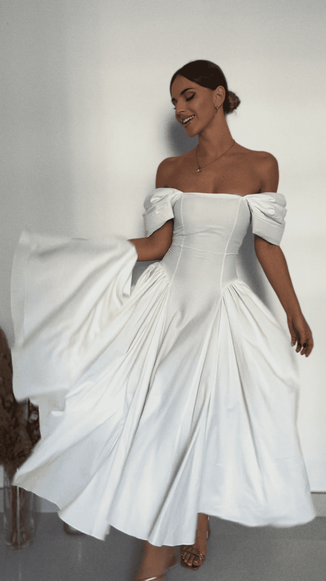 Dream Dress- White - FAYE by Fashionist 