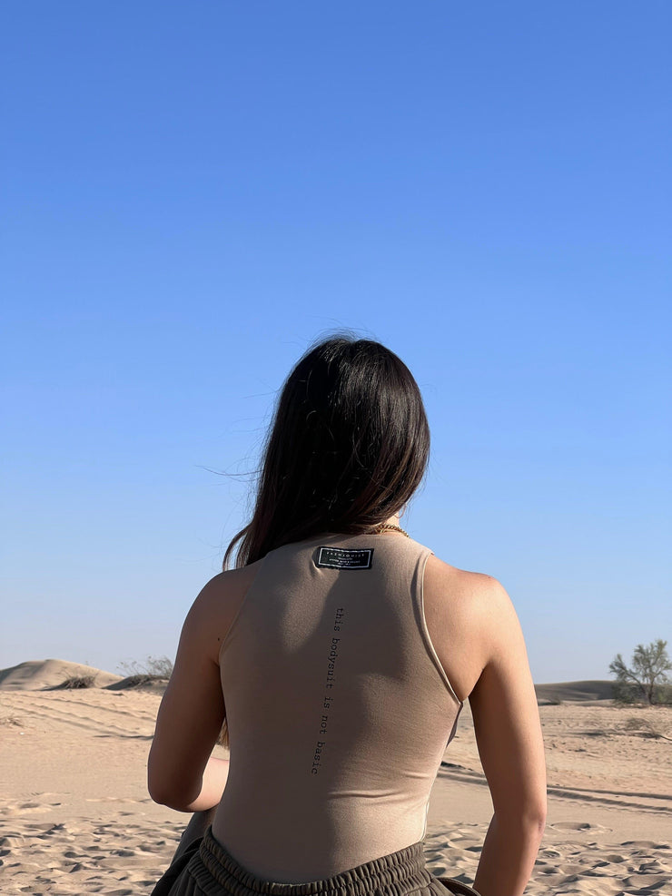 Classic High Neck Bodysuit for Women