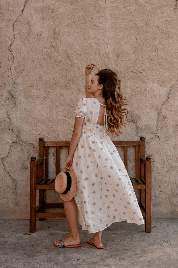 Ladies Floral Maxi Dress