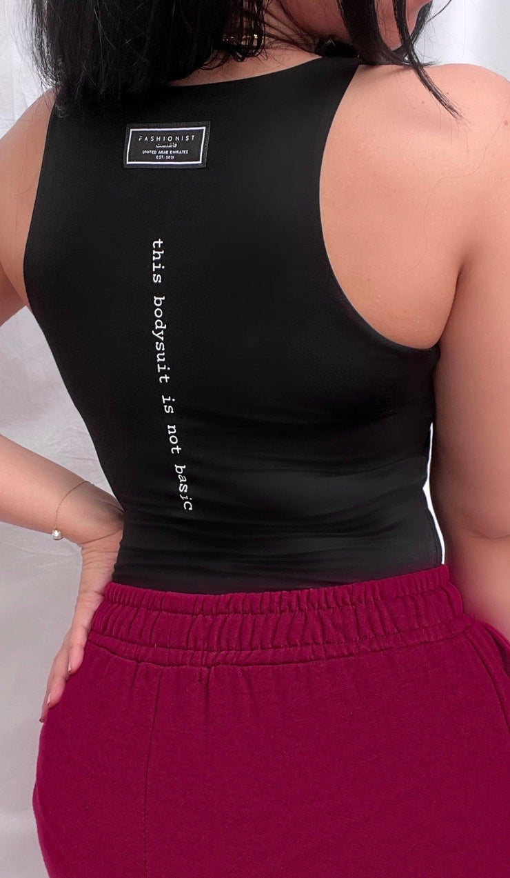 Ladies High Neck Bodysuit