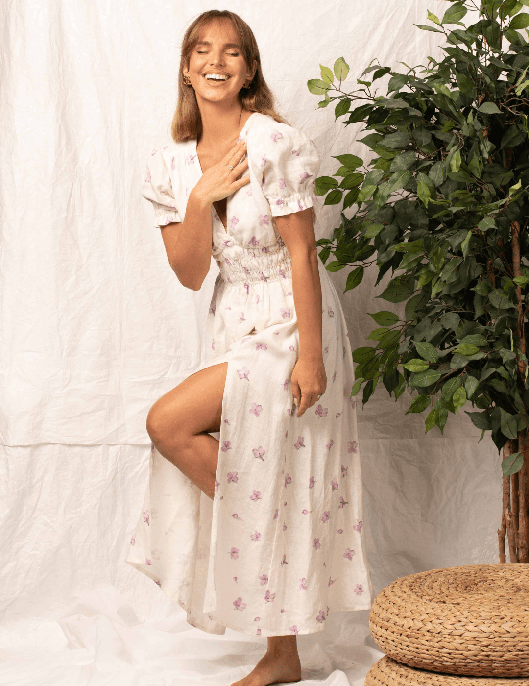 Rosaline Floral Maxi Dress for Summer