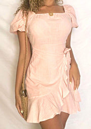 Sala Party Wear Summer Mini Dress for Ladies