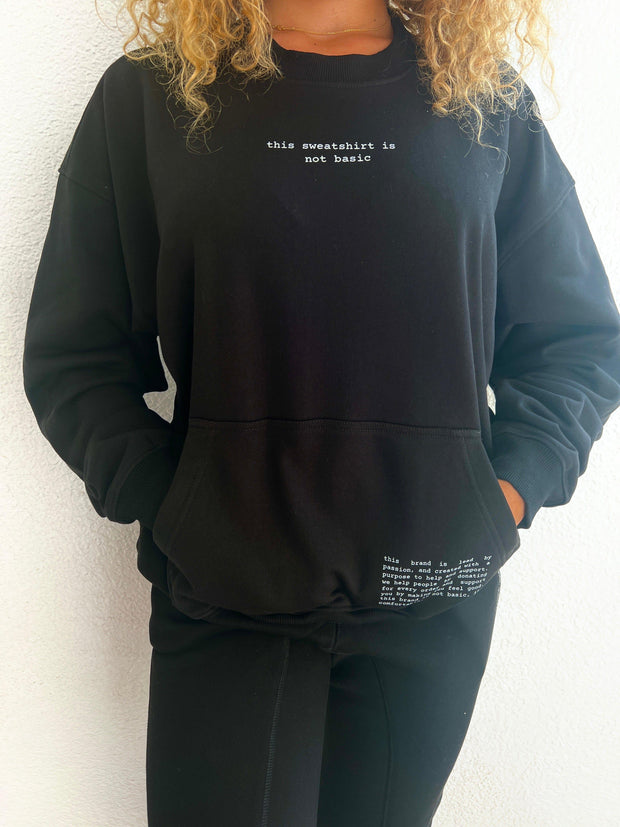Womens Oversized Sweatshirt​