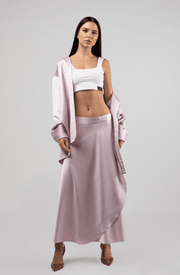 DONNA OVERSIZED SHIRT - LILAC - Fashionist
