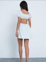 fresh gingham dress