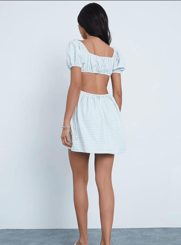 fresh gingham dress