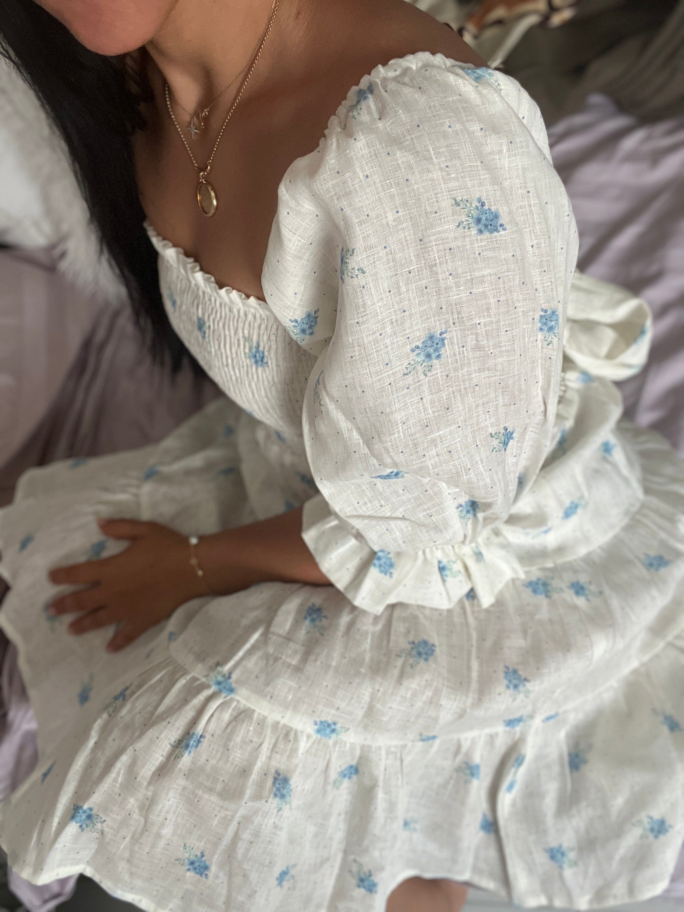 VANESSA LITTLE FLOWERS MINI DRESS - Fashionist